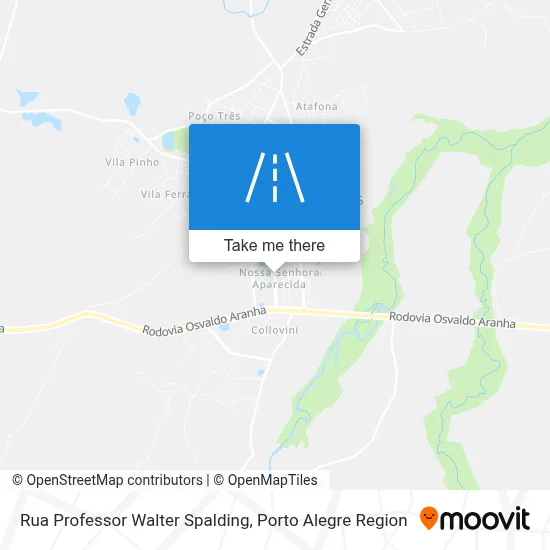 Rua Professor Walter Spalding map