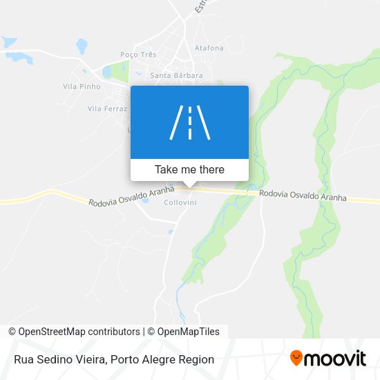 Rua Sedino Vieira map