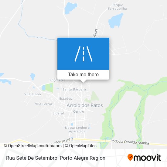 Rua Sete De Setembro map