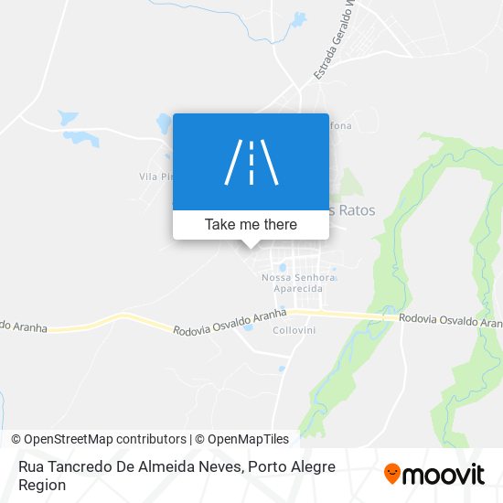 Rua Tancredo De Almeida Neves map