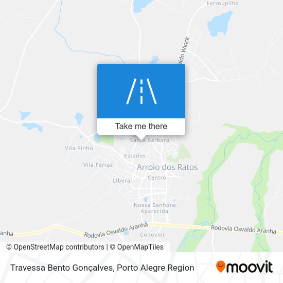 Travessa Bento Gonçalves map