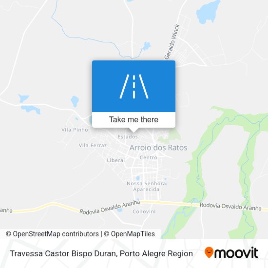 Travessa Castor Bispo Duran map