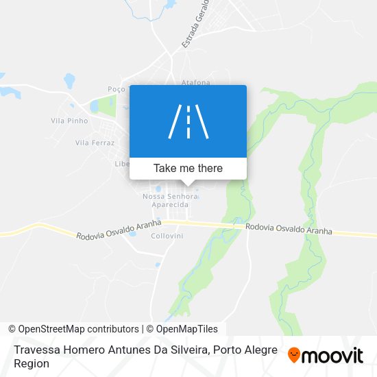 Travessa Homero Antunes Da Silveira map