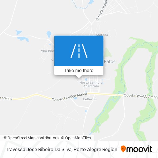 Travessa José Ribeiro Da Silva map