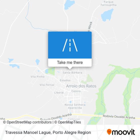 Travessa Manoel Lague map