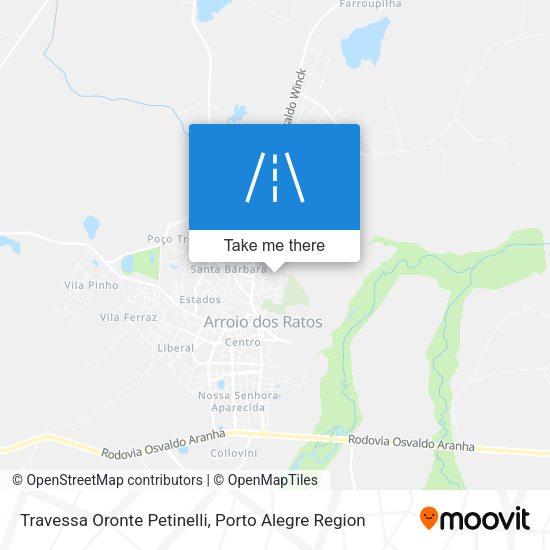 Travessa Oronte Petinelli map
