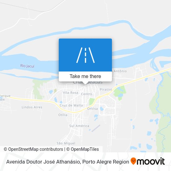 Avenida Doutor José Athanásio map
