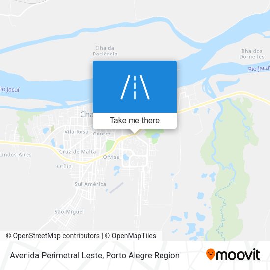 Avenida Perimetral Leste map