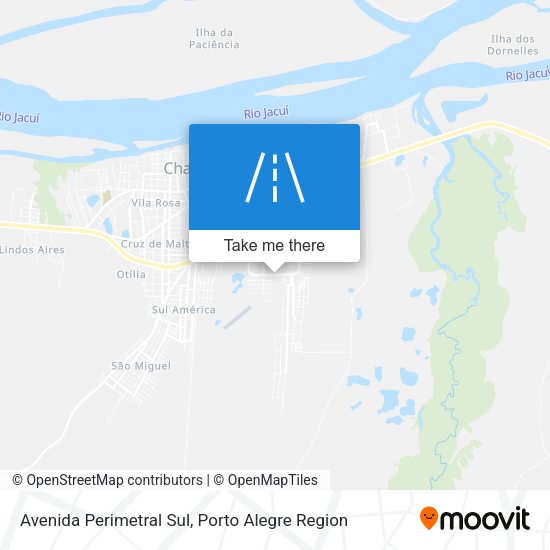Avenida Perimetral Sul map