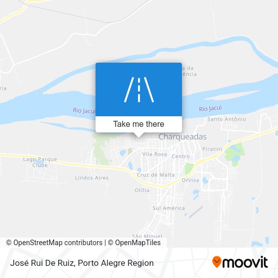 José Rui De Ruiz map