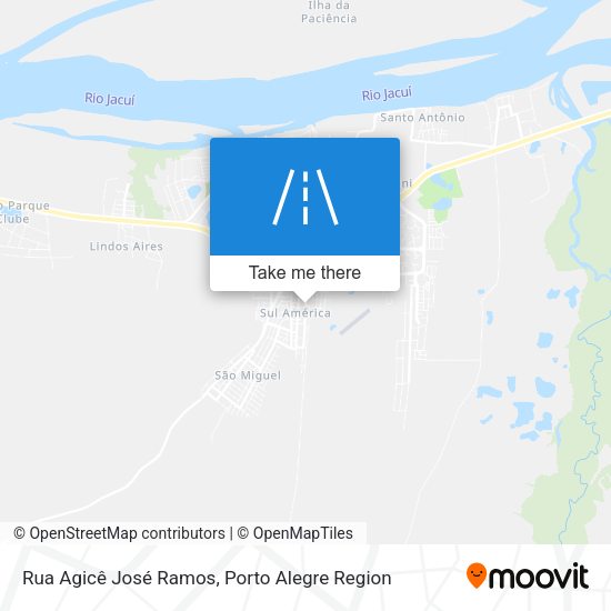Rua Agicê José Ramos map