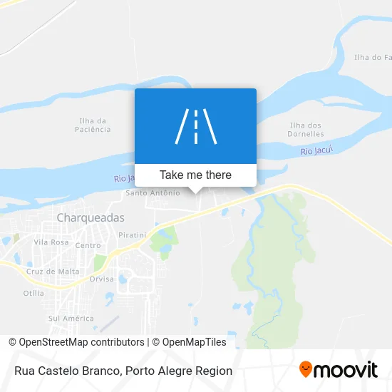 Rua Castelo Branco map