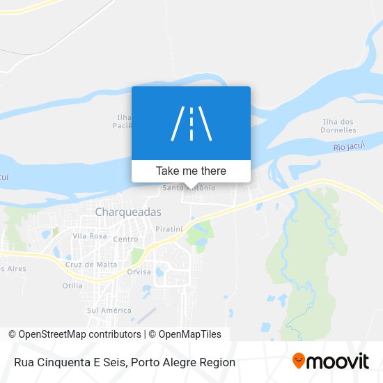 Rua Cinquenta E Seis map