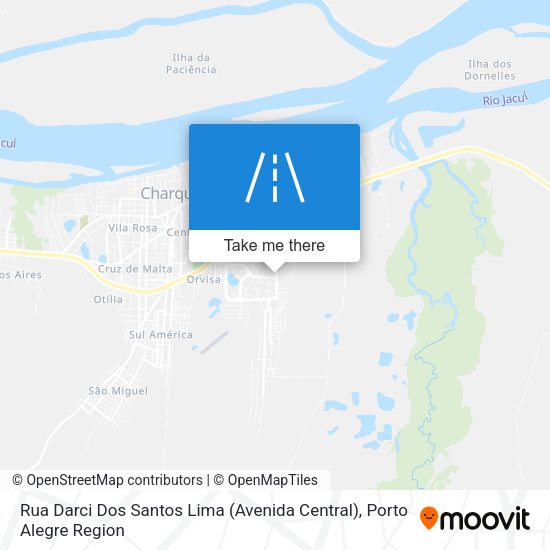 Rua Darci Dos Santos Lima (Avenida Central) map