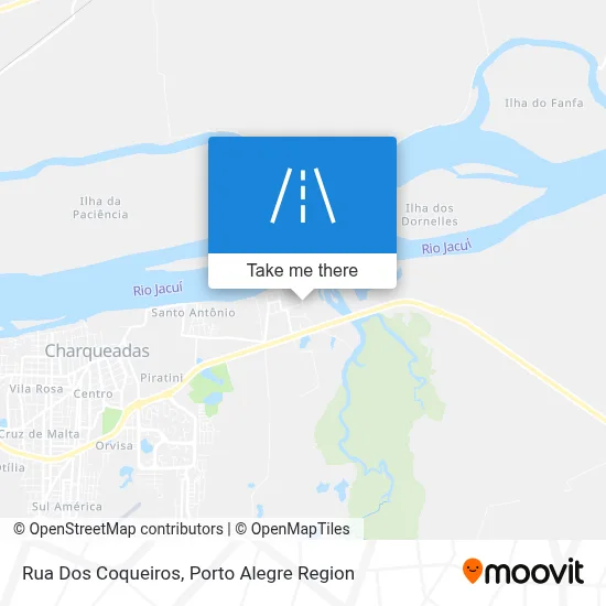 Rua Dos Coqueiros map