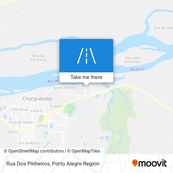 Rua Dos Pinheiros map