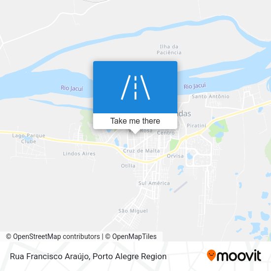 Rua Francisco Araújo map