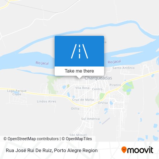 Rua José Rui De Ruiz map