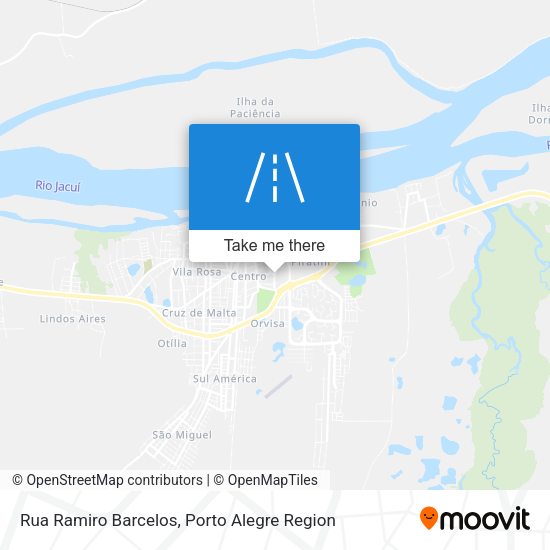 Rua Ramiro Barcelos map