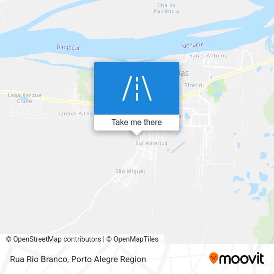 Rua Rio Branco map