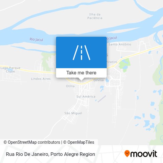 Rua Rio De Janeiro map