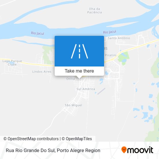 Rua Rio Grande Do Sul map