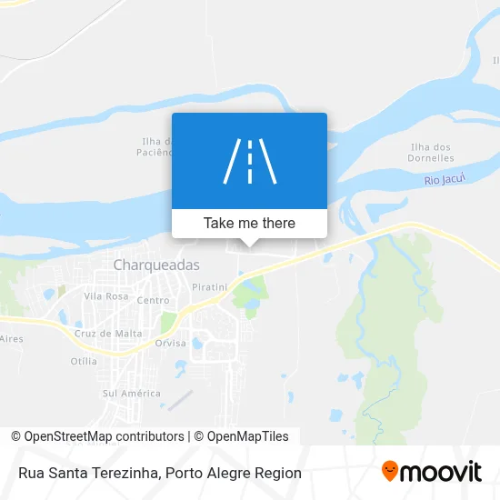 Rua Santa Terezinha map