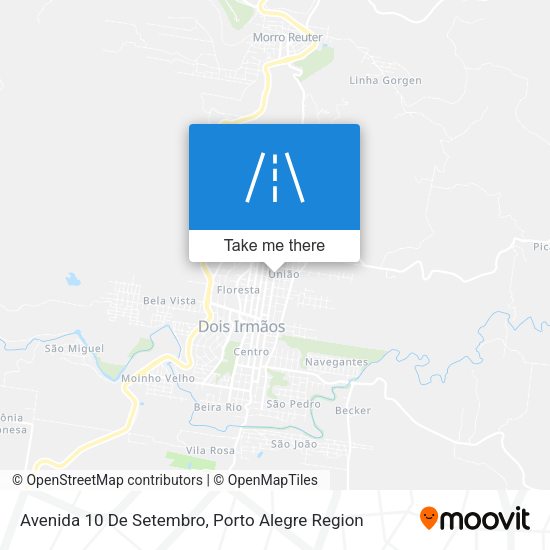Avenida 10 De Setembro map