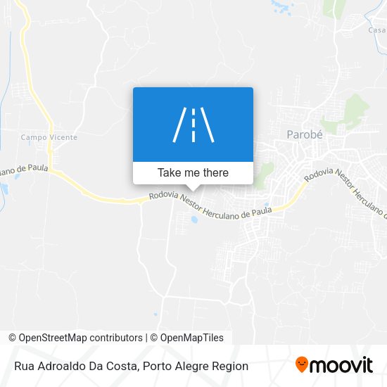 Rua Adroaldo Da Costa map