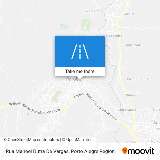 Rua Manoel Dutra De Vargas map