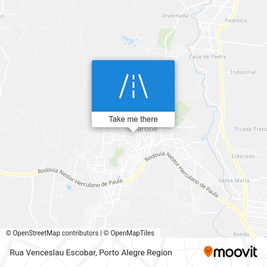 Rua Venceslau Escobar map