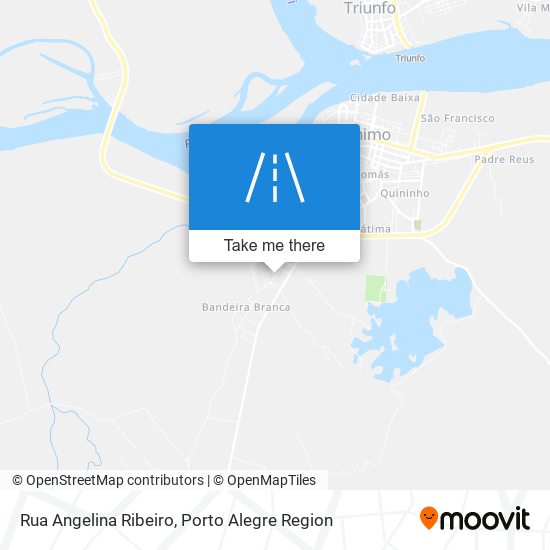 Rua Angelina Ribeiro map