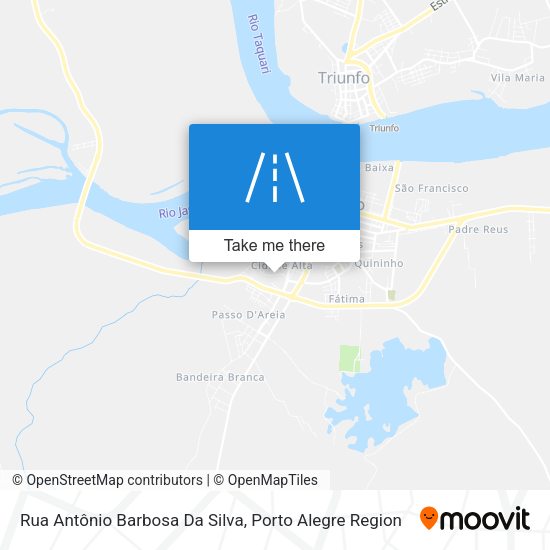 Rua Antônio Barbosa Da Silva map