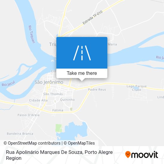 Rua Apolinário Marques De Souza map
