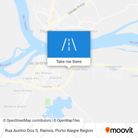 Rua Aurino Dos S. Ramos map