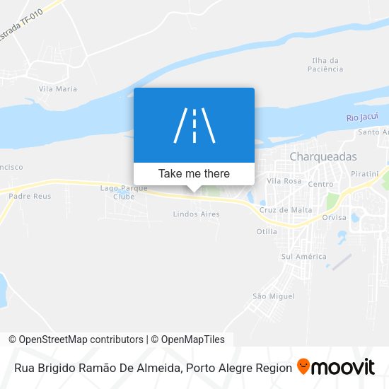 Rua Brigido Ramão De Almeida map