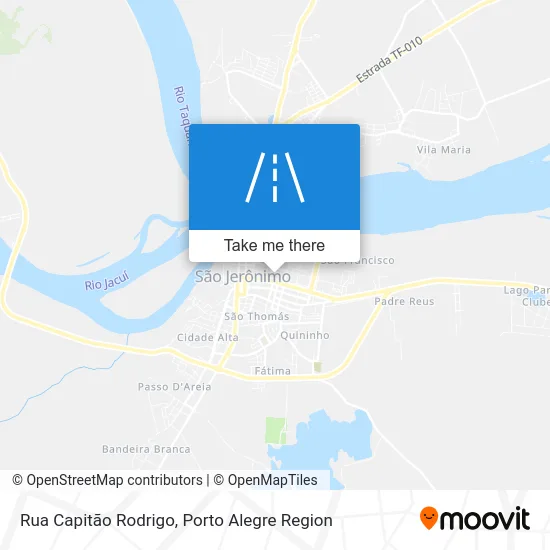 Rua Capitão Rodrigo map