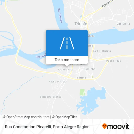 Rua Constantino Picarelli map