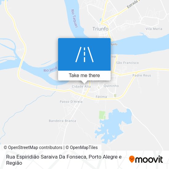 Rua Espiridião Saraiva Da Fonseca map