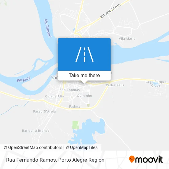 Rua Fernando Ramos map