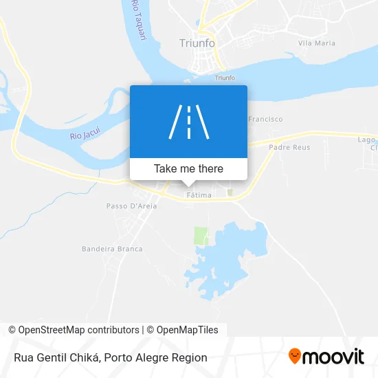 Rua Gentil Chiká map