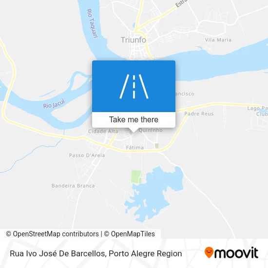 Rua Ivo José De Barcellos map