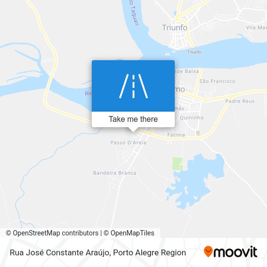 Rua José Constante Araújo map