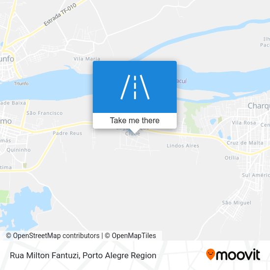 Rua Milton Fantuzi map