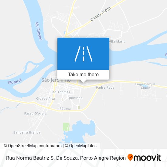Rua Norma Beatriz S. De Souza map