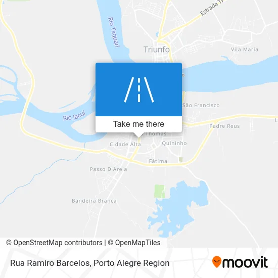 Rua Ramiro Barcelos map