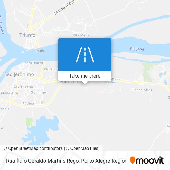 Rua Ítalo Geraldo Martins Rego map