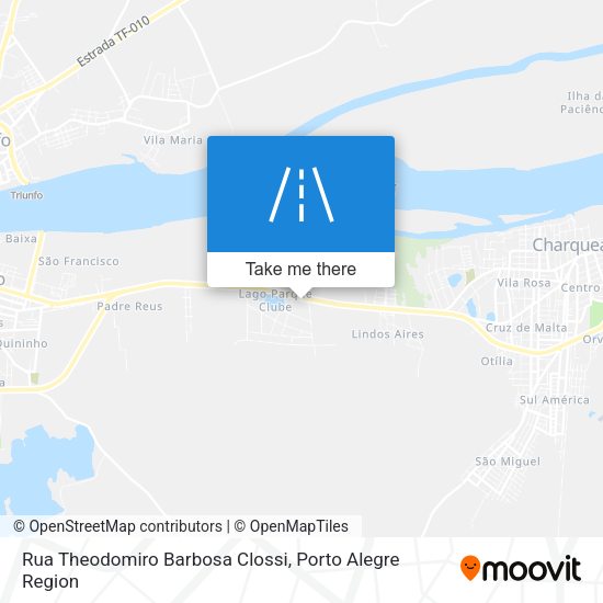 Rua Theodomiro Barbosa Clossi map