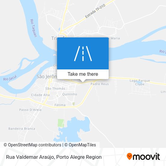 Rua Valdemar Araújo map