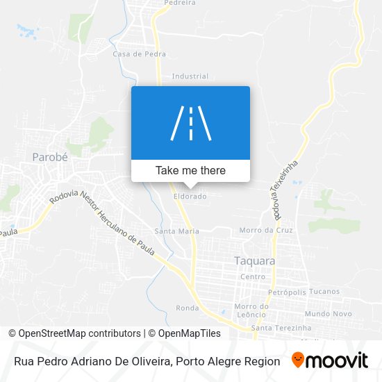 Rua Pedro Adriano De Oliveira map